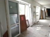 Balkonové dveře PVC 870*2370mm bílá